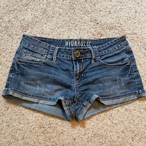 Hydraulic Jean Shorts